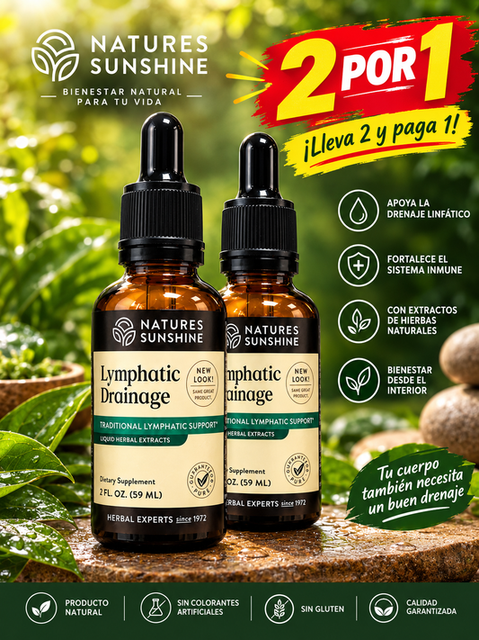 🔥 PROMOCIÓN LIMITADA: Lymphatic Drainage — 2 x 1