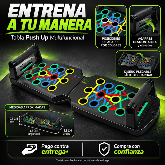 Tabla Push Up Para Flexiones