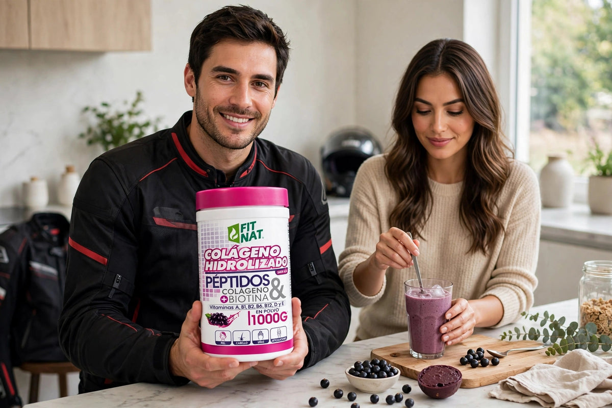 Colágeno Hidrolizado Premium + Péptidos y Vitamina C (Mega Tarro 1.000g / 1 Kilo)